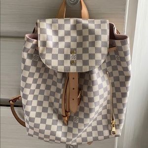 LOUIS VUITTON BACKPACK SPERONE IN DAMIER AZUR